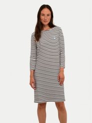 Kaffe Sukienka codzienna Liddy 10508481 Czarny Regular Fit. Czarne sukienki damskie Kaffe, na co dzień, l, bez wzorów, z syntetyku, bez kołnierzyka, bez ramiączek, proste. Za 109.99 zł.