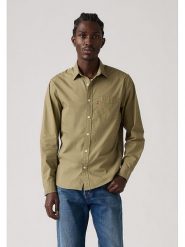 Levi's Koszula - Regular fit - w kolorze khaki rozmiar: L. Brązowe koszule męskie Levi's, l, bez wzorów, bez kołnierzyka, bez ramiączek. Za 137.42 zł.