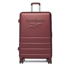 Walizka duża Reebok. Czerwone walizki Reebok, bez wzorów, duże. Za 349.99 zł.