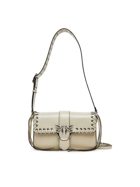 PINKO Torebka Love One Classic Slouchy Fl PE 25 PLTT 104524 A28D Beżowy. Brązowe torebki klasyczne damskie Pinko, bez wzorów, ze skóry, bez dodatków. Za 1,379.00 zł.