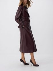 Czółenka na szpilce - bordowy. Czerwone czółenka damskie Reserved, bez wzorów, ze skóry, bez obcasa, na obcasie. W wyprzedaży za 65.99 zł.