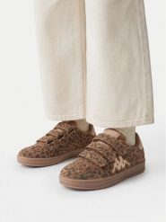Kappa Sneakersy CEO-CP40-OLC-258084N(DZ) Brązowy. Brązowe buty sportowe dziewczęce Kappa, bez wzorów, ze skóry, bez zapięcia. Za 159.99 zł.