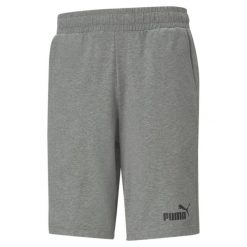Męskie szorty z dżerseju Essentials PUMA Medium Gray Heather. Szare szorty męskie Puma, m, z dżerseju, na fitness i siłownię. Za 183.50 zł.