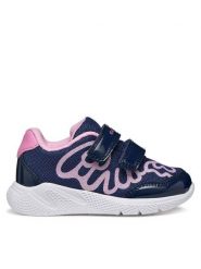 Geox Sneakersy B Sprintye Girl B654TA 0GNHH C0412 S Granatowy. Niebieskie buty sportowe dziewczęce Geox, bez wzorów, z materiału, bez zapięcia. Za 229.99 zł.