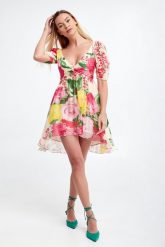 Sukienka jedwabna BLUGIRL BLUMARINE. Sukienki damskie Blugirl Blumarine, bez wzorów, z jedwabiu, bez kołnierzyka, bez ramiączek. W wyprzedaży za 773.27 zł.