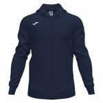 Bluza męska Joma TORNEO ZIP-UP HOODY. Niebieskie bluzy bez kaptura męskie Joma, l. Za 130.00 zł.