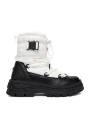 Hunter Śniegowce CEO-H8-378 Biały. Białe śniegowce damskie Hunter, z materiału. Za 359.99 zł.