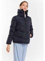 Northwood Kurtka zimowa "Ines" w kolorze granatowym rozmiar: M. Niebieskie kurtki damskie Northwood, na zimę, m, bez wzorów, z puchu, bez kaptura. Za 104.89 zł.