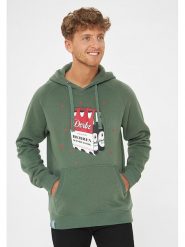 Derbe Bluza w kolorze khaki rozmiar: S. Brązowe bluzy z kapturem męskie Derbe, s, z bawełny. Za 109.78 zł.