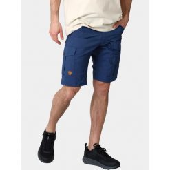 Szorty Męskie Fjallraven Vidda Pro Lite M. Niebieskie szorty męskie Fjällräven, bez kołnierzyka. Za 607.40 zł.