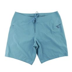 Second life - Spodenki męskie do biegania i siłowni - Stan bardzo dobry. Niebieskie szorty męskie LULULEMON, l, z materiału, do biegania. Za 149.06 zł.