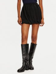 Please Spódnica mini G0MJCSI000 Czarny Regular Fit. Czarne spódniczki damskie Please, l, bez wzorów, z syntetyku, mini. Za 139.99 zł.