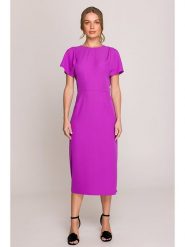Stylove Sukienka w kolorze fioletowym rozmiar: XL. Różowe sukienki damskie Stylove, xl, bez wzorów, bez kołnierzyka, bez ramiączek, maxi. Za 241.56 zł.