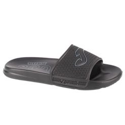 Klapki na basen damskie, S.Island Lady 24 SISLLS. Czarne klapki damskie Joma, bez wzorów, bez obcasa. Za 49.99 zł.