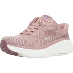 Buty SKECHERS MAX CUSHIONING ENDEAVOUR Rose. Czerwone obuwie trekkingowe damskie Skechers. Za 429.99 zł.