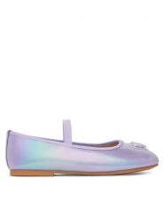 Nelli Blu Baleriny JD24-FD01-0819 Fioletowy. Fioletowe baleriny dziewczęce Nelli Blu, bez wzorów, ze skóry. Za 59.99 zł.