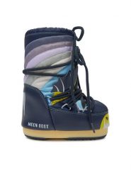 Moon Boot Śniegowce MB Icon Dragon 80D3400280 Granatowy. Niebieskie kozaki dziewczęce Moon Boot, z materiału. Za 527.20 zł.