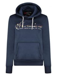 Maison Montaigne Bluza "Folimai" w kolorze granatowym rozmiar: XXL. Niebieskie bluzy z kapturem damskie Maison Montaigne, xxl. Za 86.99 zł.