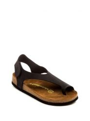 Comfortfusse Skórzane sandały w kolorze czarnym rozmiar: 40. Czarne sandały damskie Comfortfusse, bez wzorów, bez obcasa. Za 252.99 zł.