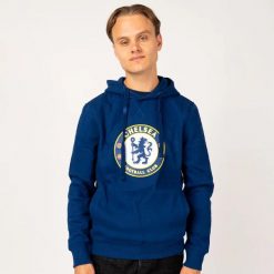 Chelsea bluza z kapturem dla dorośli. Niebieskie bluzy z kapturem męskie CHELSEA, m, z bawełny. Za 189.99 zł.