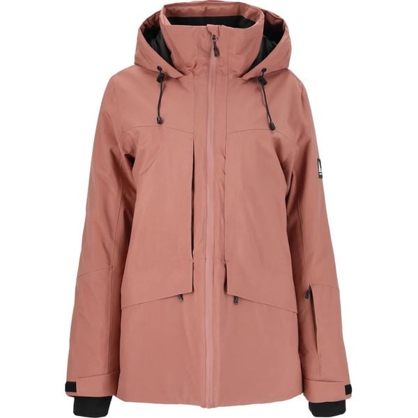 Damska kurtka narciarska Whistler Kingland W-PRO 10.000. Czerwone kurtki damskie WHISTLER, na zimę, bez wzorów, z materiału, bez kaptura. Za 404.99 zł.