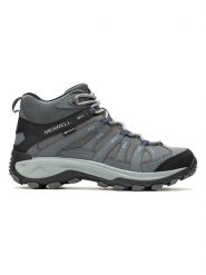 Merrell Botki turystyczne "Claypool 2" w kolorze szarym rozmiar: 49. Szare buty zimowe męskie MERRELL, z gore-texu, bez zapięcia. Za 367.22 zł.