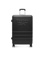 Reebok Walizka duża RBK-WAL-001-CCC-L Czarny. Czarne walizki Reebok, bez wzorów, z tworzywa sztucznego, duże. Za 299.99 zł.