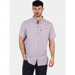 Koszula męska TBS Orsoncha. Czerwone koszule męskie Tbs, na lato, m, bez wzorów, bez kołnierzyka, bez ramiączek. Za 299.00 zł.