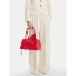 Torebka GINO ROSSI. Czerwone torebki klasyczne damskie Gino Rossi, bez wzorów, bez dodatków. Za 249.99 zł.