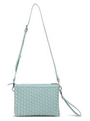 Ilse Jacobsen Torebka w kolorze miętowym - 27 x 18 cm rozmiar: onesize. Niebieskie torebki klasyczne damskie Ilse Jacobsen, bez wzorów, z materiału, bez dodatków. Za 73.99 zł.