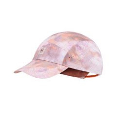 Czapka z daszkiem BUFF COOLNET® UV PACK SPEED CAP ORISA AZALEA. Czerwone czapki męskie Buff, bez wzorów, z materiału. Za 196.79 zł.