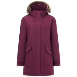 Parka dla kobiet Regatta Sophia. Fioletowe parki damskie Regatta, m, bez wzorów, z futra. Za 401.00 zł.