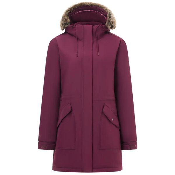 Parka dla kobiet Regatta Sophia. Fioletowe parki damskie Regatta, m, bez wzorów, z futra. Za 401.00 zł.