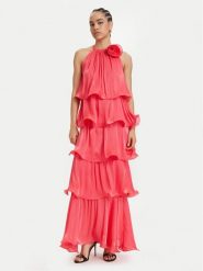 ACCESS FASHION Sukienka wieczorowa 63-3324-308 Koralowy Regular Fit. Pomarańczowe sukienki damskie ACCESS FASHION, xs, bez wzorów, z syntetyku, wizytowe, bez kołnierzyka, bez ramiączek. Za 1,399.00 zł.