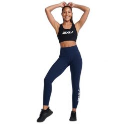 Damskie legginsy kompresyjne 2XU Form Stash Hi-Rise. Niebieskie legginsy damskie 2XU, s, bez wzorów, z dzianiny, na fitness i siłownię. Za 611.00 zł.