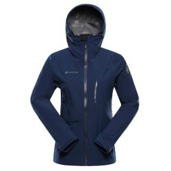 Kurtka damska trekkingowa wodoodporna Alpine Pro Zarra 2. Niebieskie kurtki damskie Alpine Pro, bez wzorów, z hardshellu, bez kaptura. W wyprzedaży za 899.00 zł.