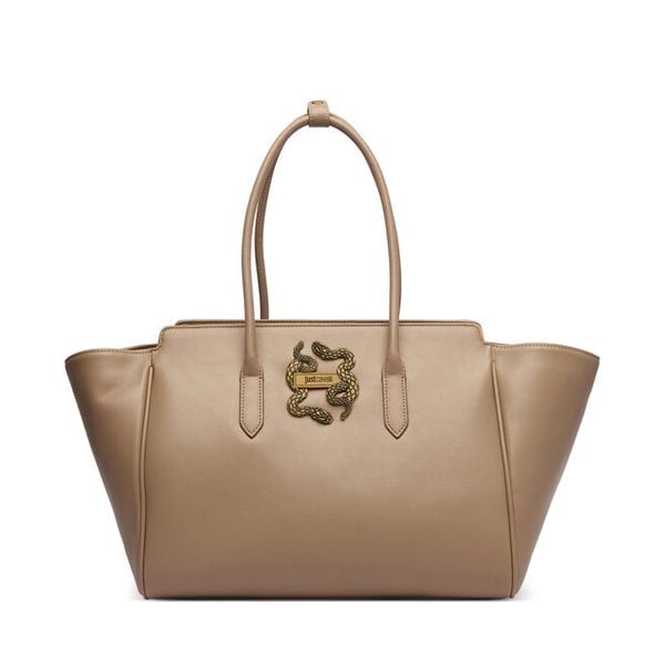 Torebka Just Cavalli. Brązowe torebki klasyczne damskie Just Cavalli, bez wzorów, bez dodatków. Za 939.99 zł.