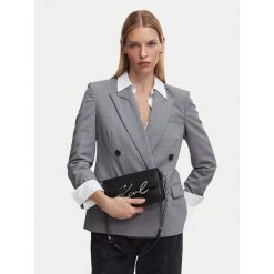 Torebka KARL LAGERFELD. Czarne torebki klasyczne damskie Karl Lagerfeld, bez wzorów, bez dodatków. Za 1,099.00 zł.