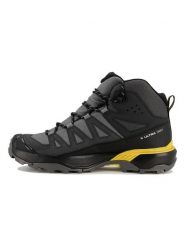 SALOMON Buty trekkingowe "X Ultra 360 GTX" w kolorze czarno-żółtym rozmiar: 46 2/3. Czarne buty trekkingowe męskie Salomon, z gore-texu, bez zapięcia, outdoorowe, gore-tex. Za 565.65 zł.