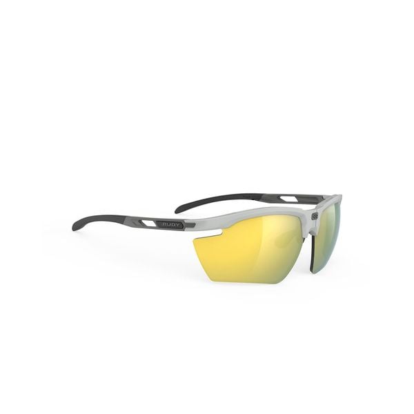 Okulary Rudy Project MAGNUS LIGHT GREY MATTE - MULTILASER YELLOW. Brązowe okulary przeciwsłoneczne męskie Rudy Project. W wyprzedaży za 440.00 zł.