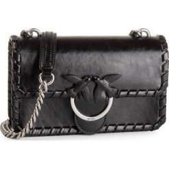 Torebka PINKO - Mini Love Twist 1 AI 19-20 PLTT 1P21E9 Y5GB Black Z99. Czarne torebki klasyczne damskie Pinko, bez wzorów, ze skóry, wizytowe, bez kołnierzyka, bez ramiączek. Za 1,249.00 zł.
