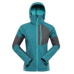 Kurtka softshell damska Alpine Pro Esprita 2. Zielone kurtki damskie Alpine Pro, l, bez wzorów, z softshellu, bez kaptura. W wyprzedaży za 299.00 zł.