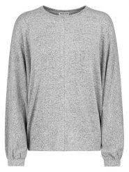 Fresh Made Sweter w kolorze jasnoszarym rozmiar: M/L. Szare swetry klasyczne damskie Fresh Made, l, bez kołnierzyka. Za 65.85 zł.