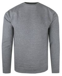 Miękka i Wygodna Męska Bluza - Pako Jeans - Popielata. Szare bluzy bez kaptura męskie Pako Jeans, l, z bawełny. Za 129.00 zł.