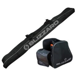 Pokrowiec na narty Premium 145-165 cm + torba na buty narciarskie Blizzard. Czarne torebki klasyczne damskie BLIZZARD, bez wzorów, bez dodatków. W wyprzedaży za 229.90 zł.
