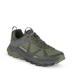 Buty trekkingowe Aku Flyrock GTX. Szare buty trekkingowe męskie Aku, bez zapięcia, trekkingowe. Za 791.00 zł.
