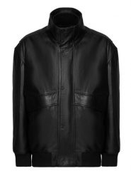 BOSS Kurtka skórzana 50566593 Czarny Regular Fit. Czarne kurtki męskie Boss, m, bez wzorów, ze skóry, bez kaptura. Za 2,208.99 zł.