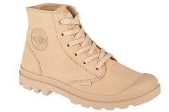 Buty sportowe Sneakersy unisex, Palladium Mono Chrome. Brązowe buty sportowe na co dzień damskie Palladium, bez wzorów, z materiału, trekkingowe. Za 449.00 zł.