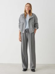 OPUS Kurtka przejściowa "Hemma" w kolorze błękitno-szarym rozmiar: 36. Niebieskie kurtki damskie Opus, bez wzorów, bez kaptura. Za 239.99 zł.