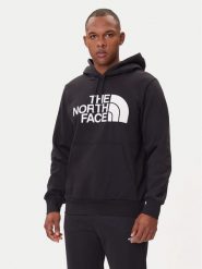 The North Face Bluza Easy NF0A89FF Czarny Regular Fit. Czarne bluzy bez kaptura męskie The North Face, m, z syntetyku. Za 259.99 zł.